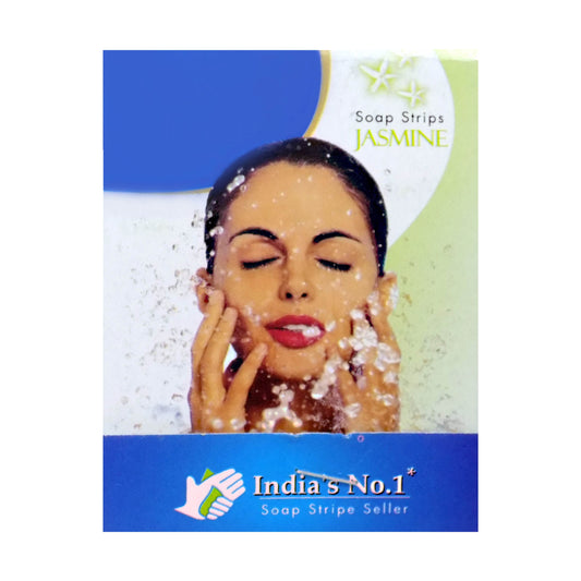 Fresh Paper Soap Strips Traveling Hand Wash with Jasmine Fragrance (100pc) - infinityexculsivestore.com