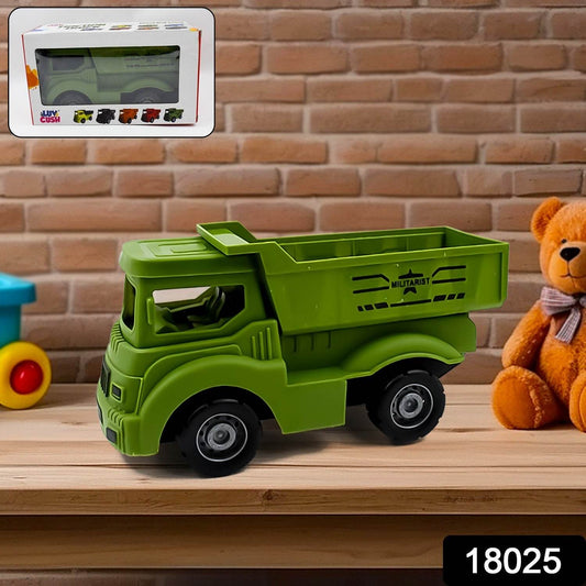 Friction Powered Dumper Toy Truck For Kids | With Opening Container Feature | Strong & Durable Plastic Material | Indoor & Outdoor Play Birthday Gift for Baby Boys & Girls (1 Pc) - infinityexculsivestore.com