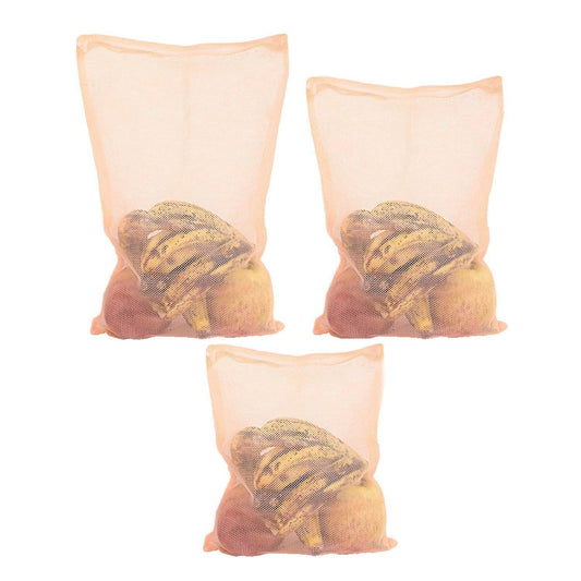 Fridge Bags for Fruits and Vegetables with Zip Net (Multicolour) - infinityexculsivestore.com