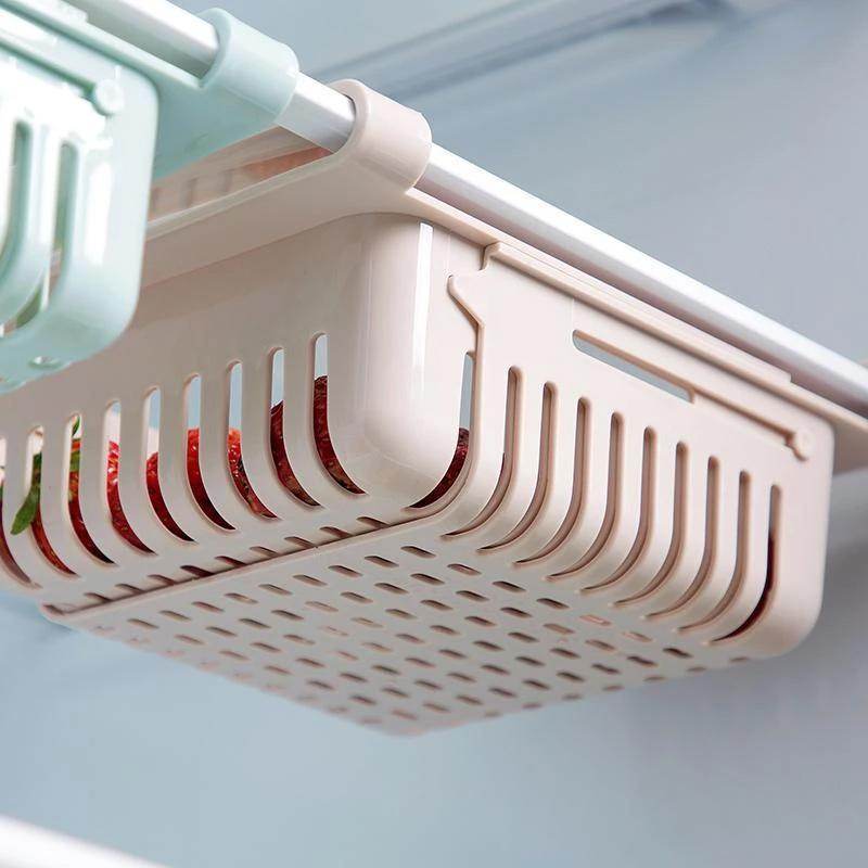 Fridge Organizer Drawer - Adjustable Fridge Storage Basket ( 4pc Set ) - infinityexculsivestore.com