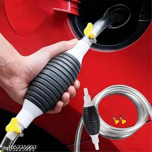 Fuel Transfer Pump Kit. Flow Hand Pump Portable Manual Car Fuel Transfer Pump for Petrol Diesel Oil Liquid Water Fish Tank. - infinityexculsivestore.com