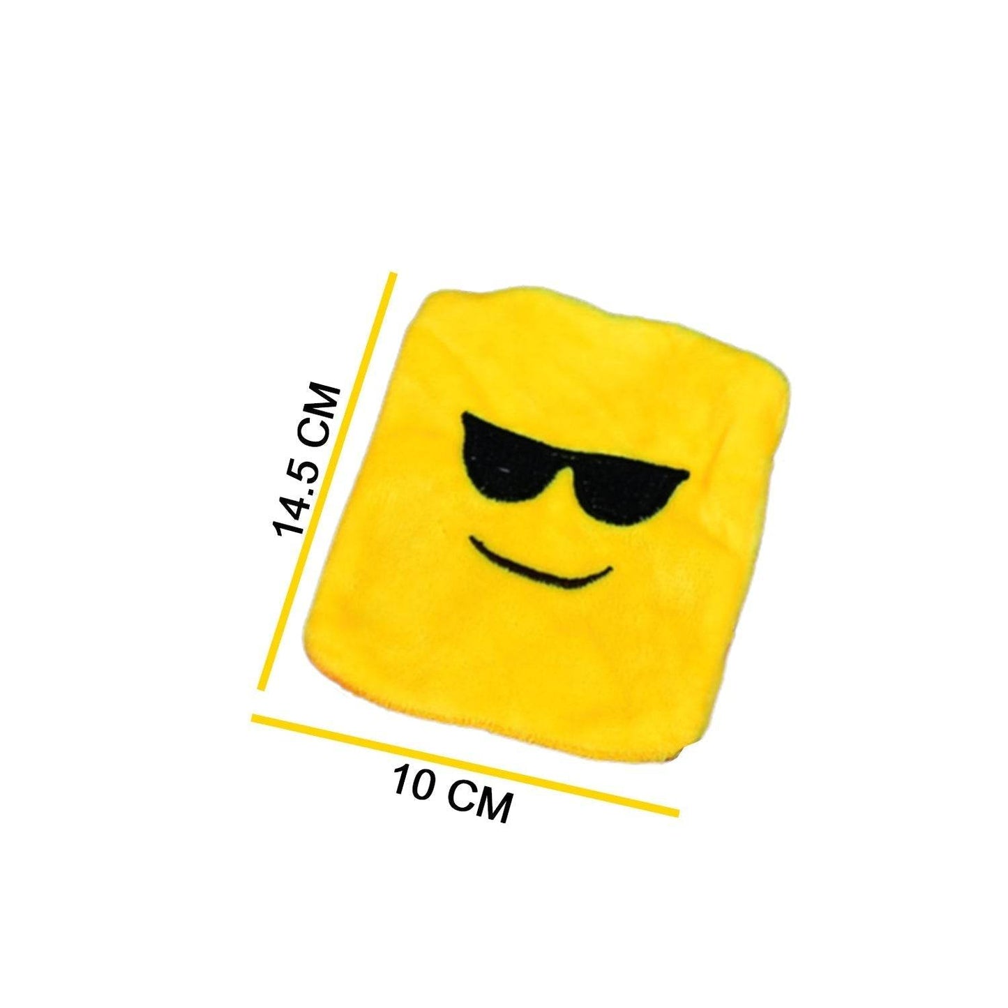 Fun Emoji Relief (1 Pc): Mini Hot Water Bag for Aches & Pains - infinityexculsivestore.com