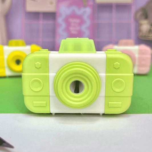 FunBlast Sharpener & Erasers for Kids β 2 in 1 Camera Shaped Erasers & Sharpener for Kids, Kawaii Stationary for Kids, Fancy Eraser for Birthday Return Gift (Green-Blue) - infinityexculsivestore.com