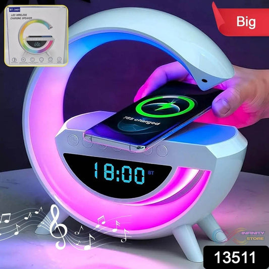 G Lamp Speaker - 3-in-1 Bluetooth Speaker with Fast Wireless Charging (1 Pc) - infinityexculsivestore.com