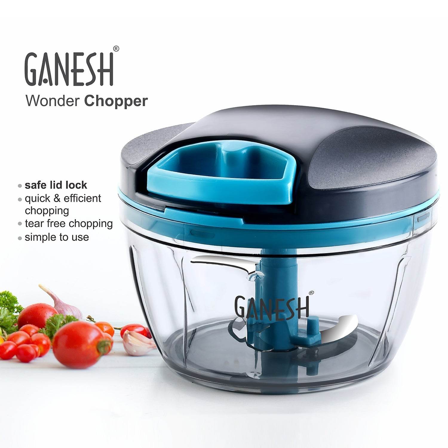 GANESH Wonder Chopper, Grey (470Ml) - infinityexculsivestore.com