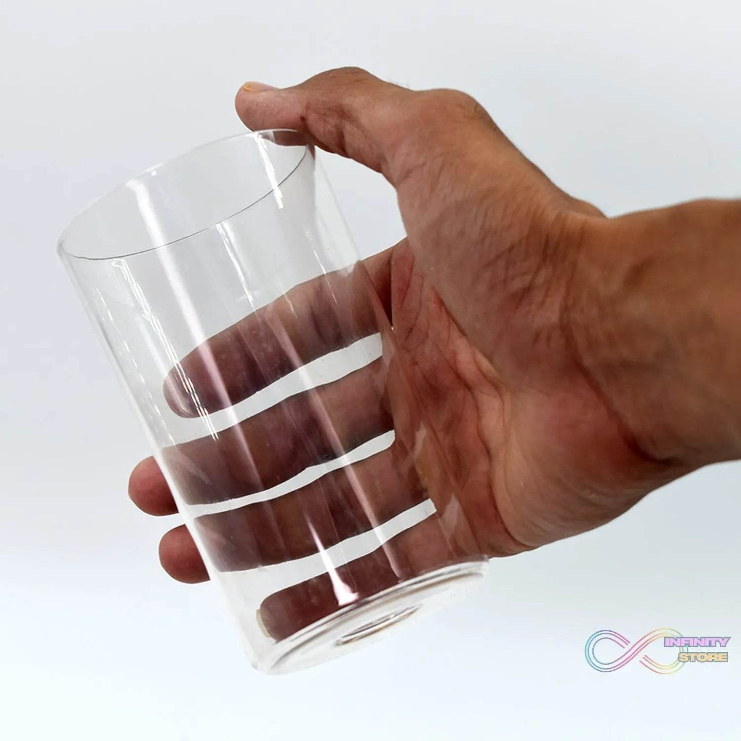 Ganesh Classic Plastic Glass Set of-6 (Each Glass 350ml) - infinityexculsivestore.com