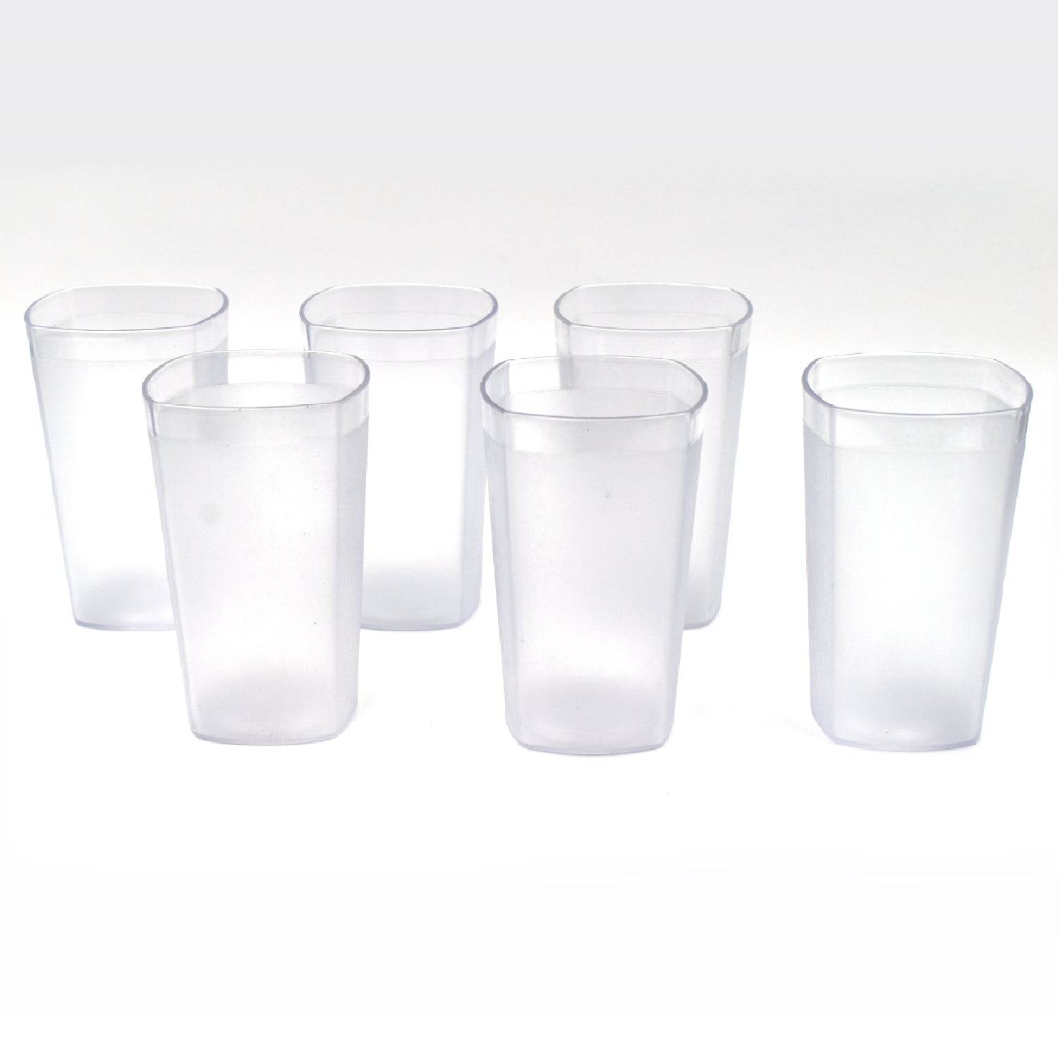 Ganesh Decent Glass, 350ml, Set of 6 - infinityexculsivestore.com