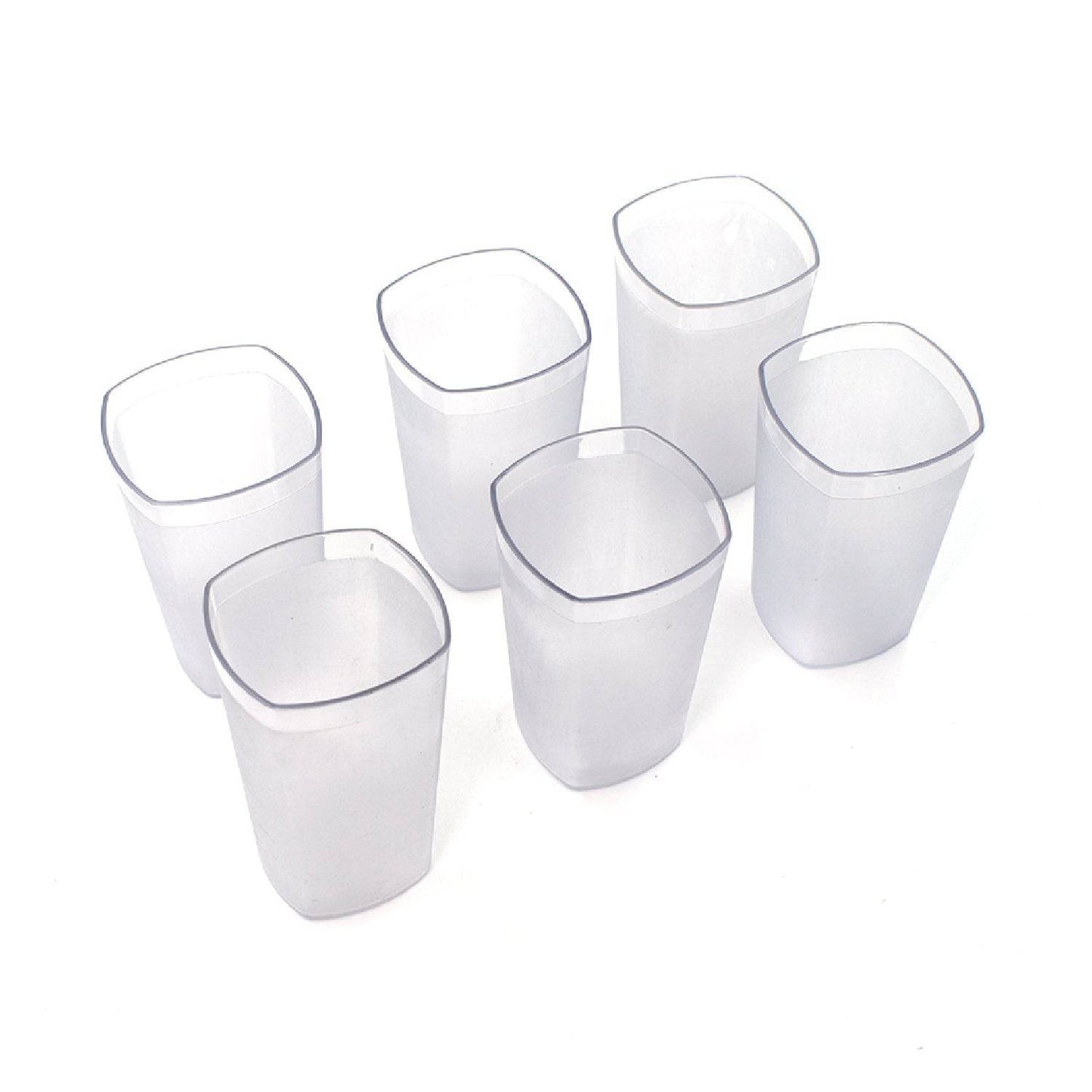 Ganesh Decent Glass, 350ml, Set of 6 - infinityexculsivestore.com
