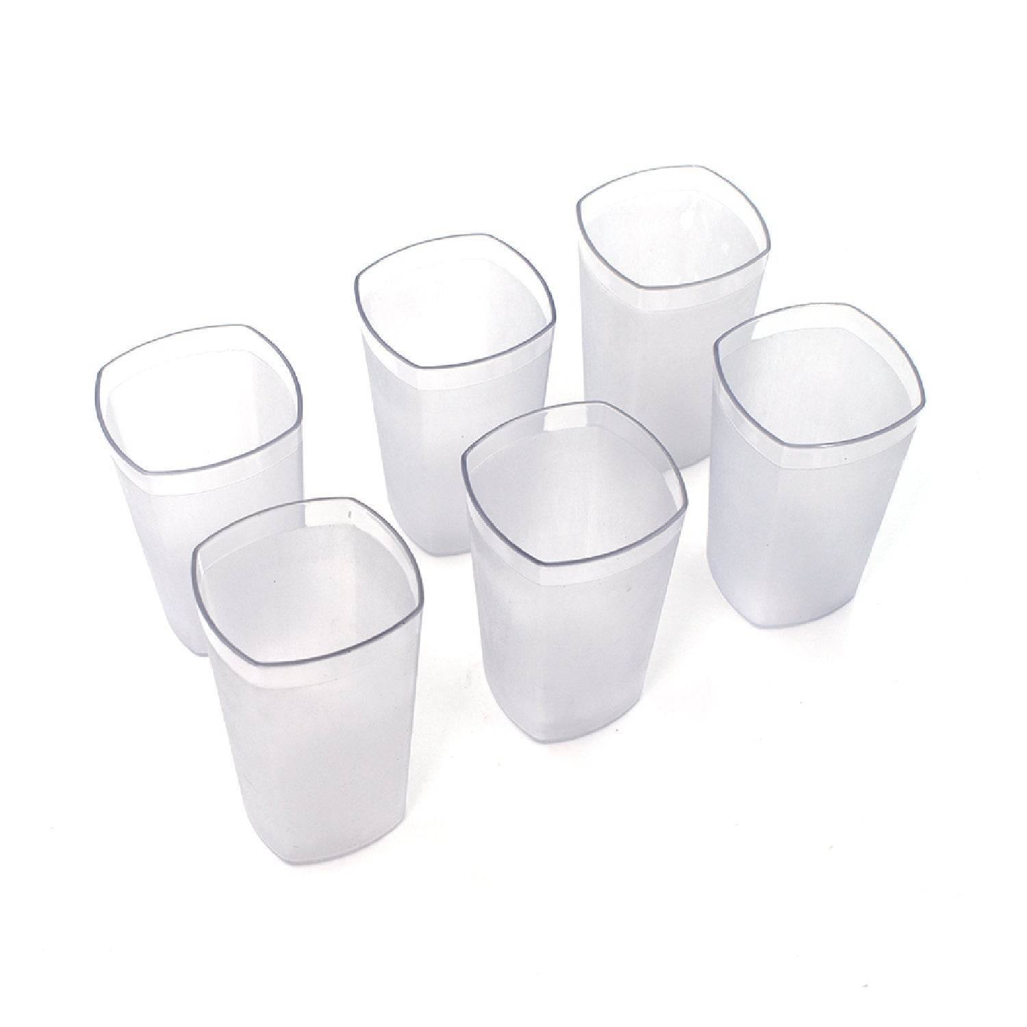 Ganesh Decent Glass, 350ml, Set of 6 - infinityexculsivestore.com