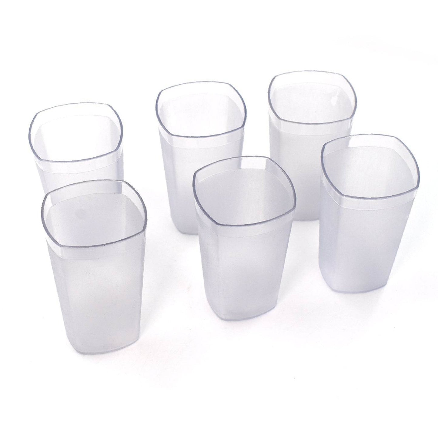 Ganesh Decent Glass, 350ml, Set of 6 - infinityexculsivestore.com
