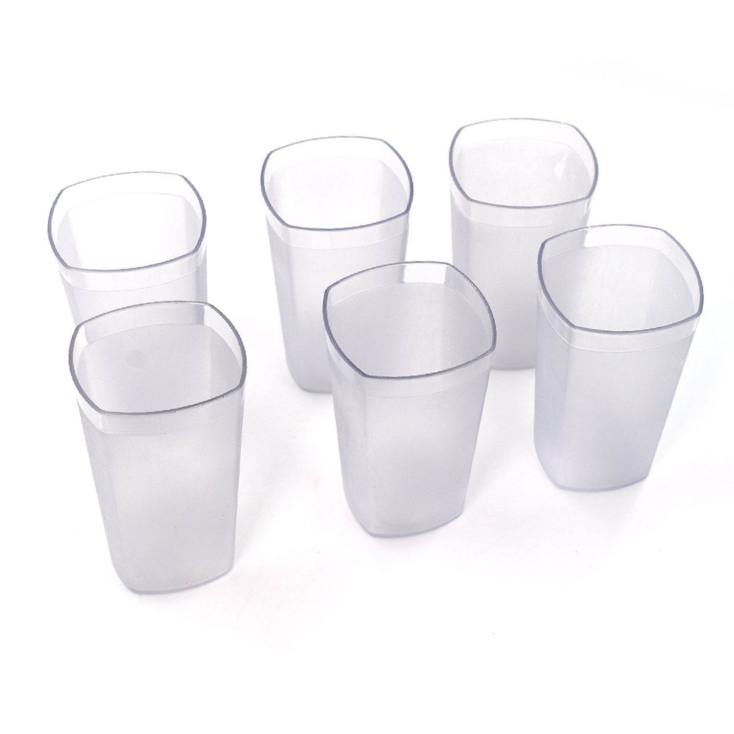 Ganesh Decent Glass, 350ml, Set of 6 - infinityexculsivestore.com