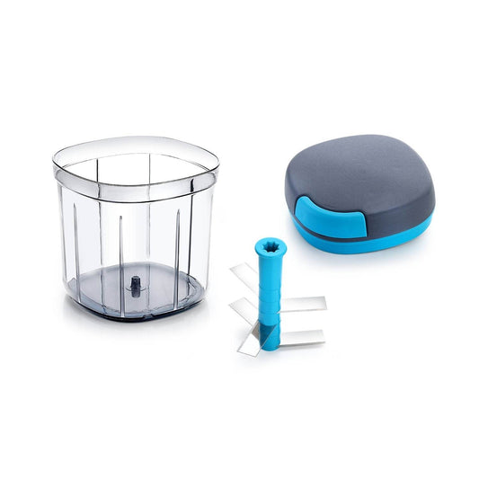 Ganesh Master Chopper with 5 Stainless Steel Blades, XL Large Jumbo Chopper (900 Ml) - infinityexculsivestore.com