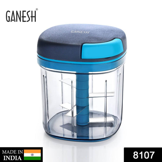 Ganesh Master Chopper with 5 Stainless Steel Blades, XL Large Jumbo Chopper (900 Ml) - infinityexculsivestore.com