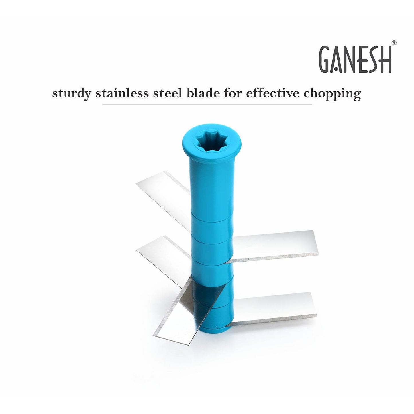 Ganesh Master Chopper with 5 Stainless Steel Blades, XL Large Jumbo Chopper (900 Ml) - infinityexculsivestore.com