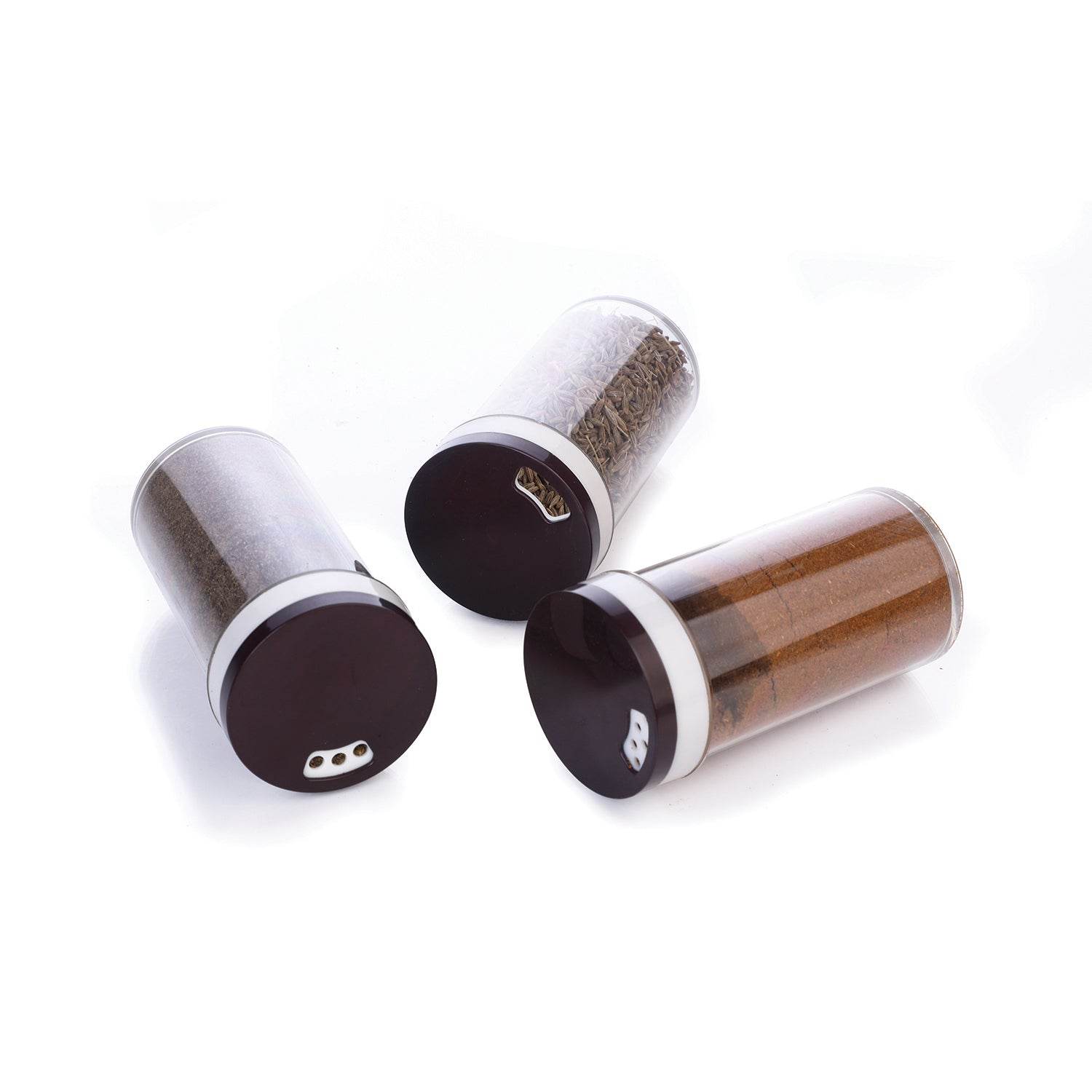 Ganesh Multipurpose Revolving Spice Rack With 16 Pcs Dispenser each 100 ml Plastic Spice ABS Material 1 Piece Spice Set 1 Piece Spice Set (Plastic) - infinityexculsivestore.com