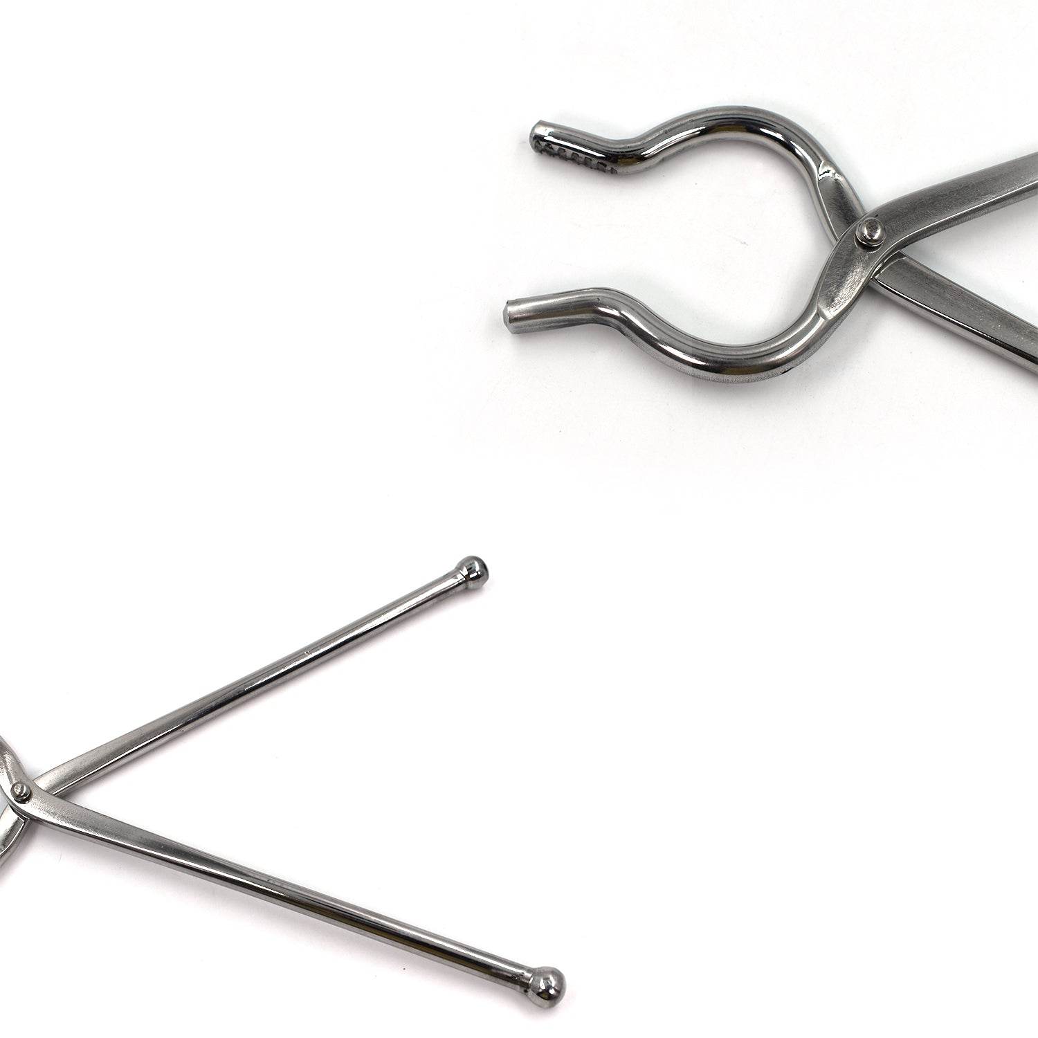 Ganesh Premium Quality Unbreakable Stainless Steel Goti Sandsi / Sansi / Pakkad / Pincer / Chimta / Tongs / Utensil Holder Smart Kitchen Tool - 8mm - infinityexculsivestore.com