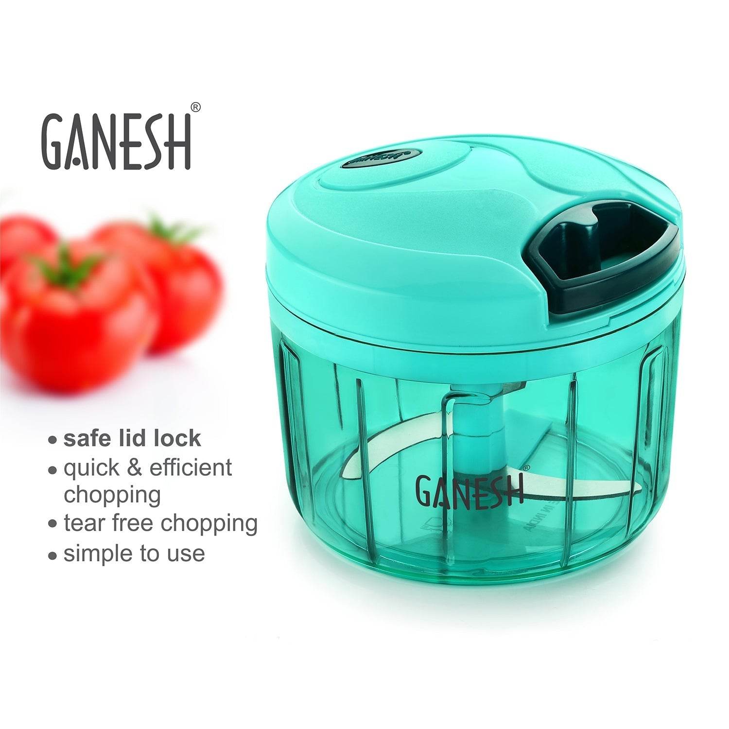 Ganesh Quick Vegetable Chopper (1 Unit Chopper)(725 Ml) - infinityexculsivestore.com
