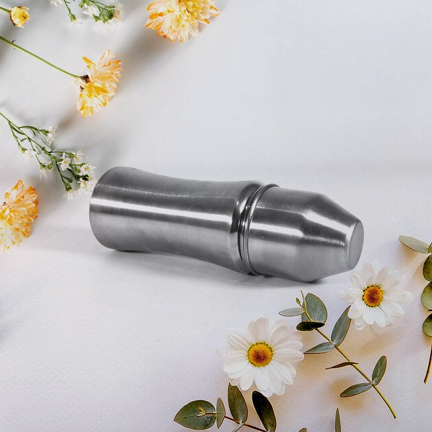 Ganesh Stainless Steel Baby Feeding Bottle, Milk Bottle for New Born / Infants / Toddler Up to 3 Years, BFA Free (250 ML Approx) - infinityexculsivestore.com