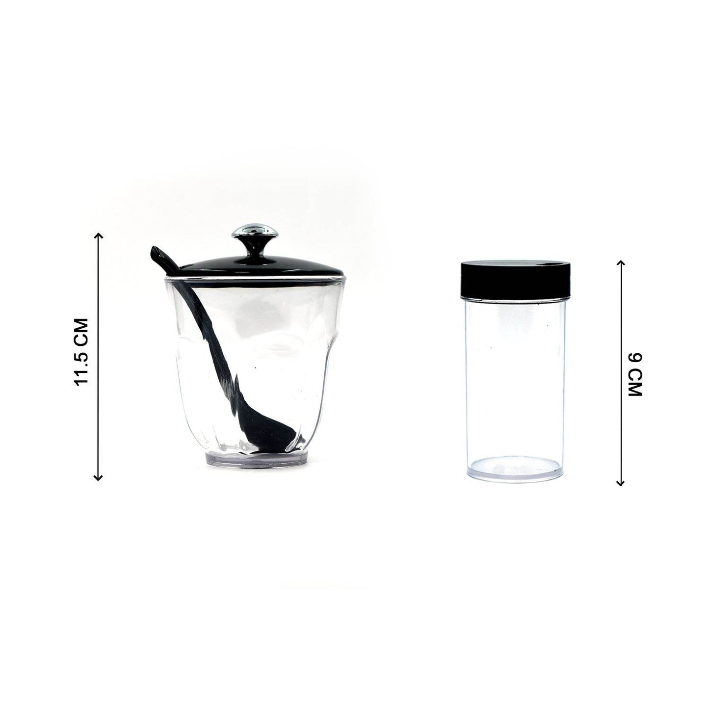 Ganesh rendy Condiment set For Kitchen Transparent jar For Easy To Access Spice 1 Piece Spice Set (Plastic) - infinityexculsivestore.com