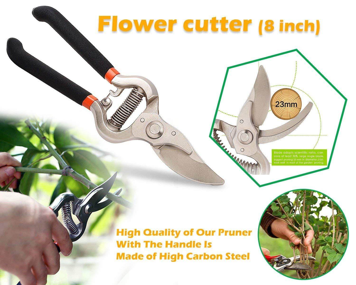 Garden Shears Pruners Scissor (8 inch) - infinityexculsivestore.com