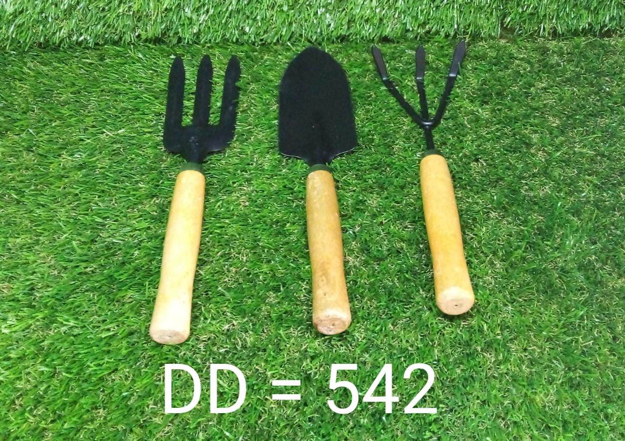 Gardening Tools - Hand Cultivator, Small Trowel, Garden Fork (Set of 3) - infinityexculsivestore.com