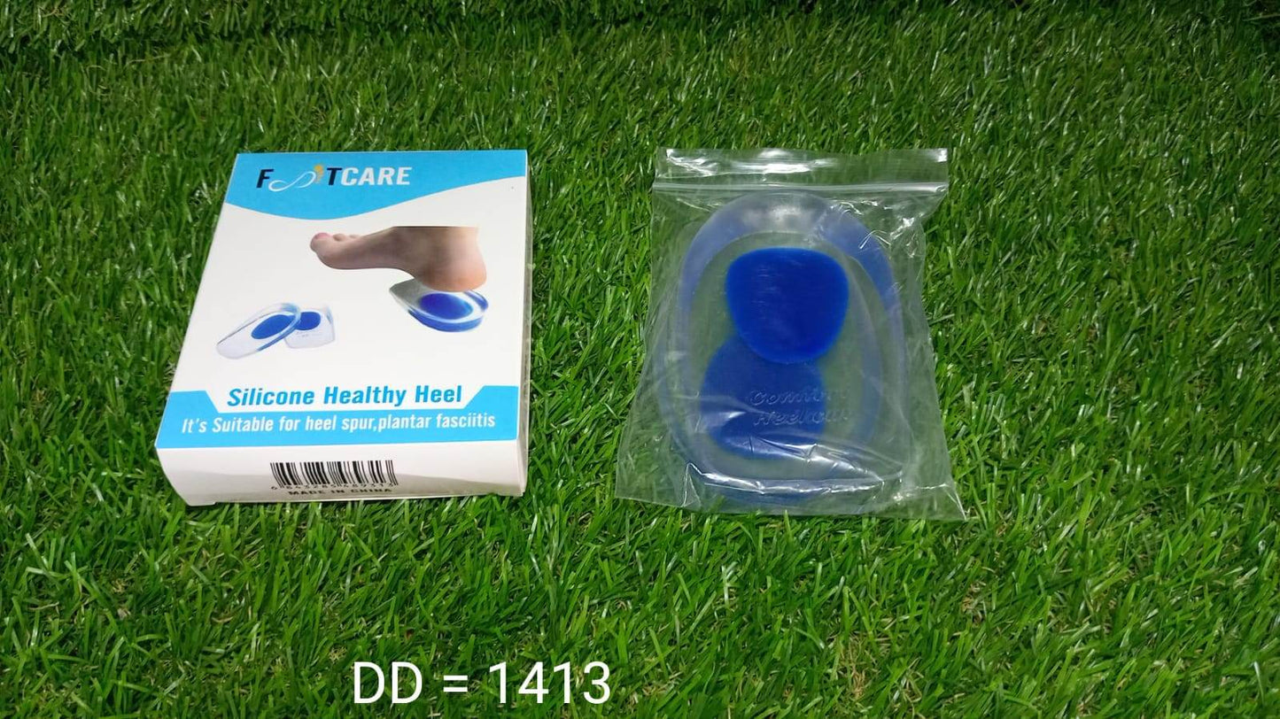 Gel Heel cups Silicon Heel Pad for Heel Ankle Pain - infinityexculsivestore.com