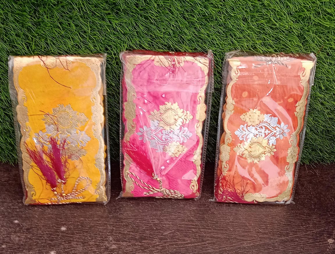 Wedding Gift Envelopes pack of 5 pcs Money Cash Gift Cover Shagun Birthday Marriage, Baby Shower, Anniversary, Money Envelope Lifafa Envelope Multicolor Premium Envelope (5 Pcs Set) - infinityexculsivestore.com