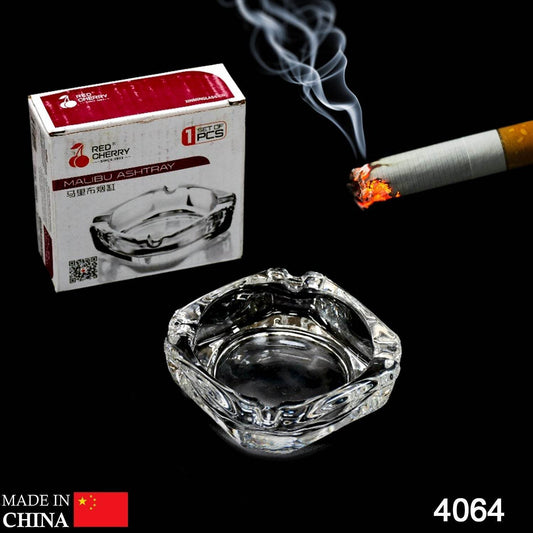 Glass Brunswick Crystal Quality Cigar Cigarette Ashtray Round Tabletop for Home Office Indoor Outdoor Home Decor - infinityexculsivestore.com