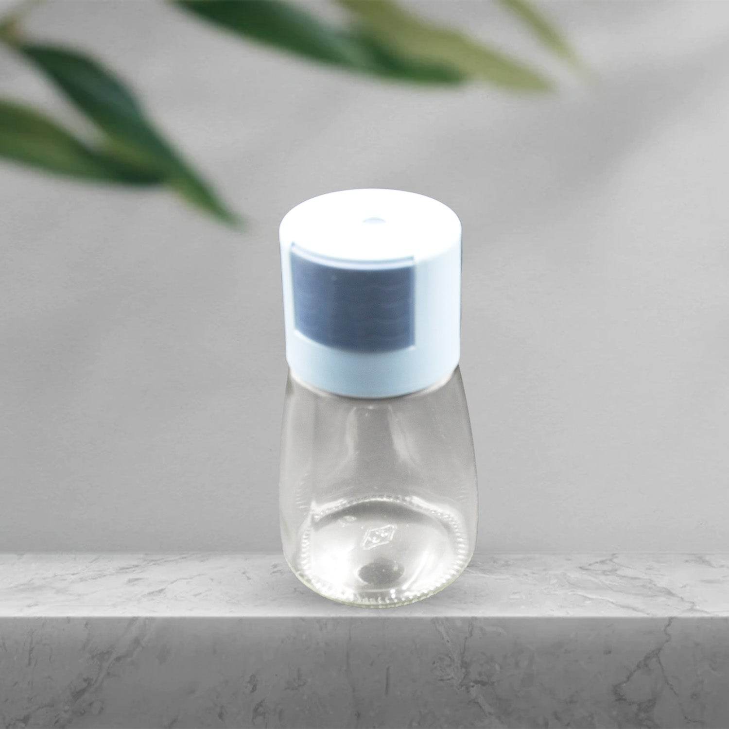 Glass Salt Bottle, Salt Dispenser, Glass Salt Shaker Pack of 1, Seasoning Shaker, Precise Quantitative 0.5g for Home Cooking Picnic Camping Ration Salt Shakers - infinityexculsivestore.com