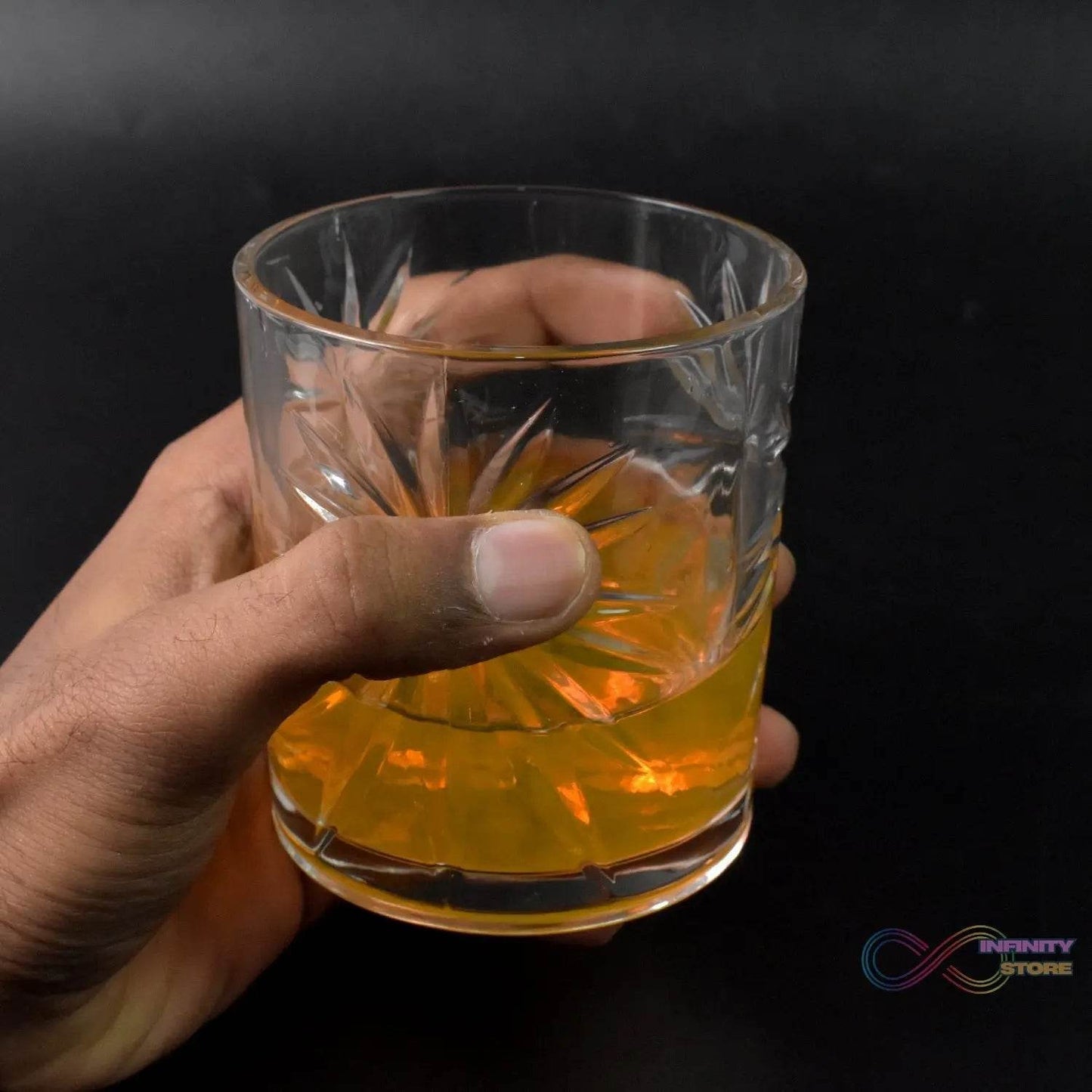 Glass Tumbler Set, Juice Glasses and Transparent Water (6 Pcs Set) - infinityexculsivestore.com