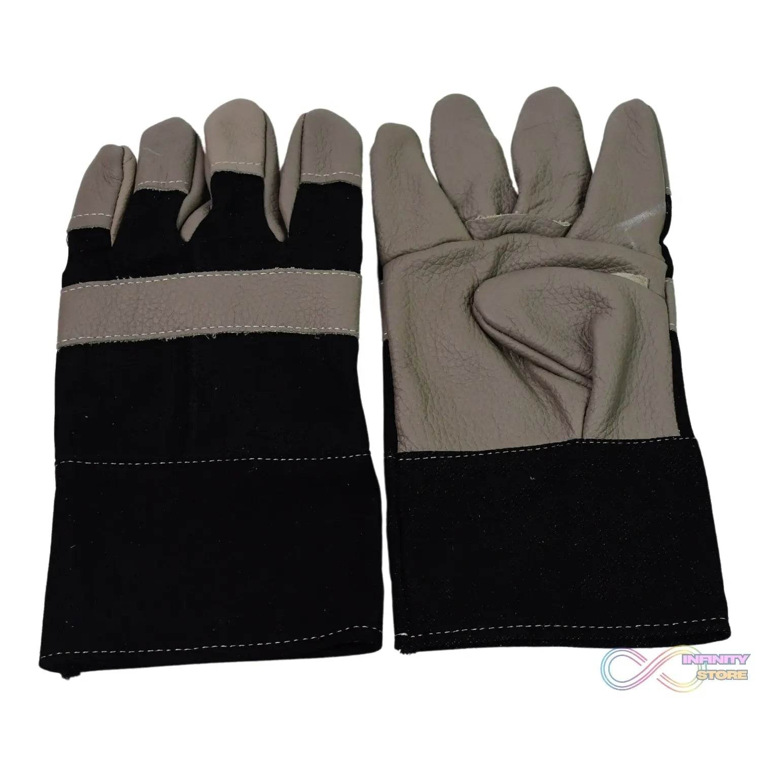 Gloves Gardening Gloves for Men Women Leather Gloves Heavy Duty Gloves (1 Pair) - infinityexculsivestore.com
