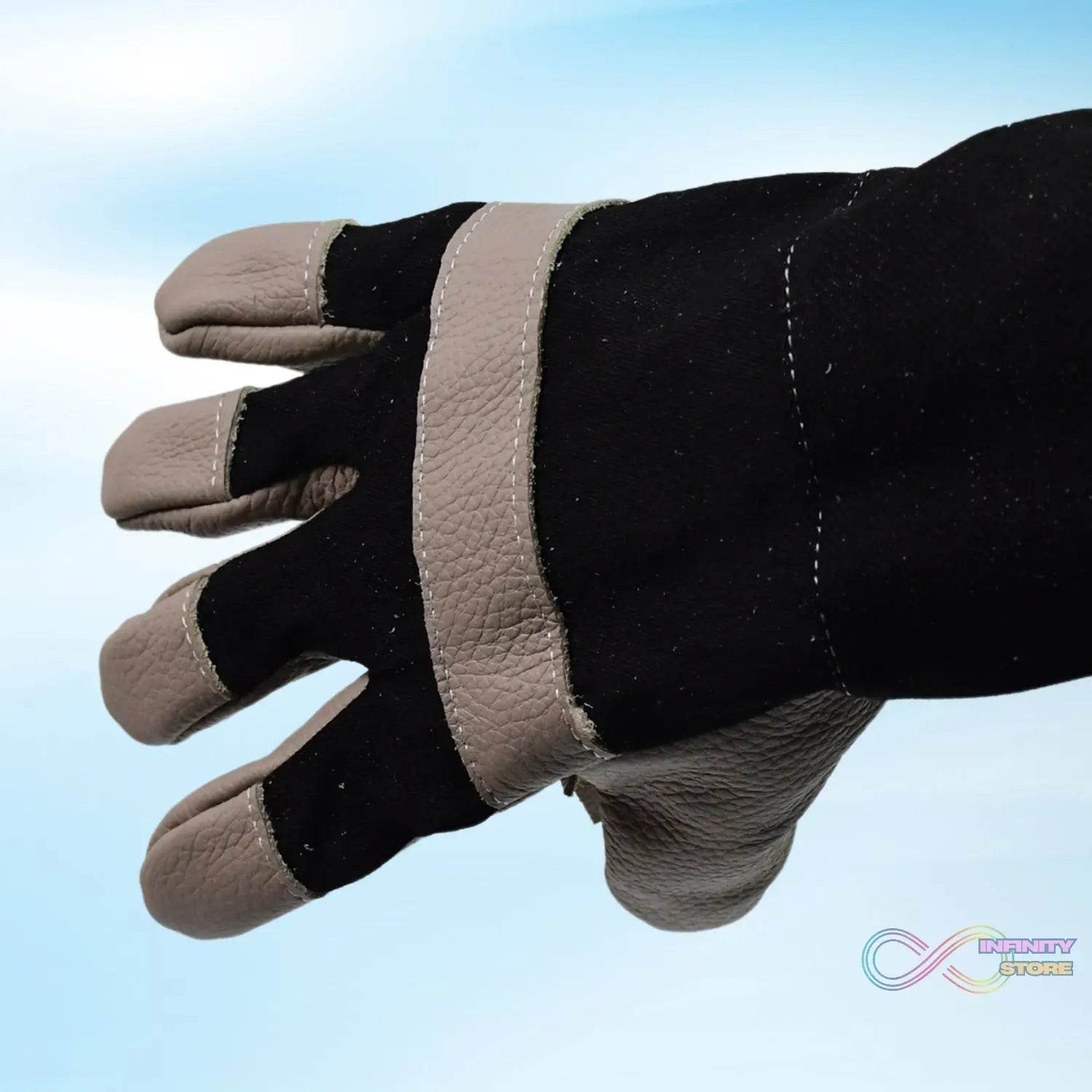 Gloves Gardening Gloves for Men Women Leather Gloves Heavy Duty Gloves (1 Pair) - infinityexculsivestore.com