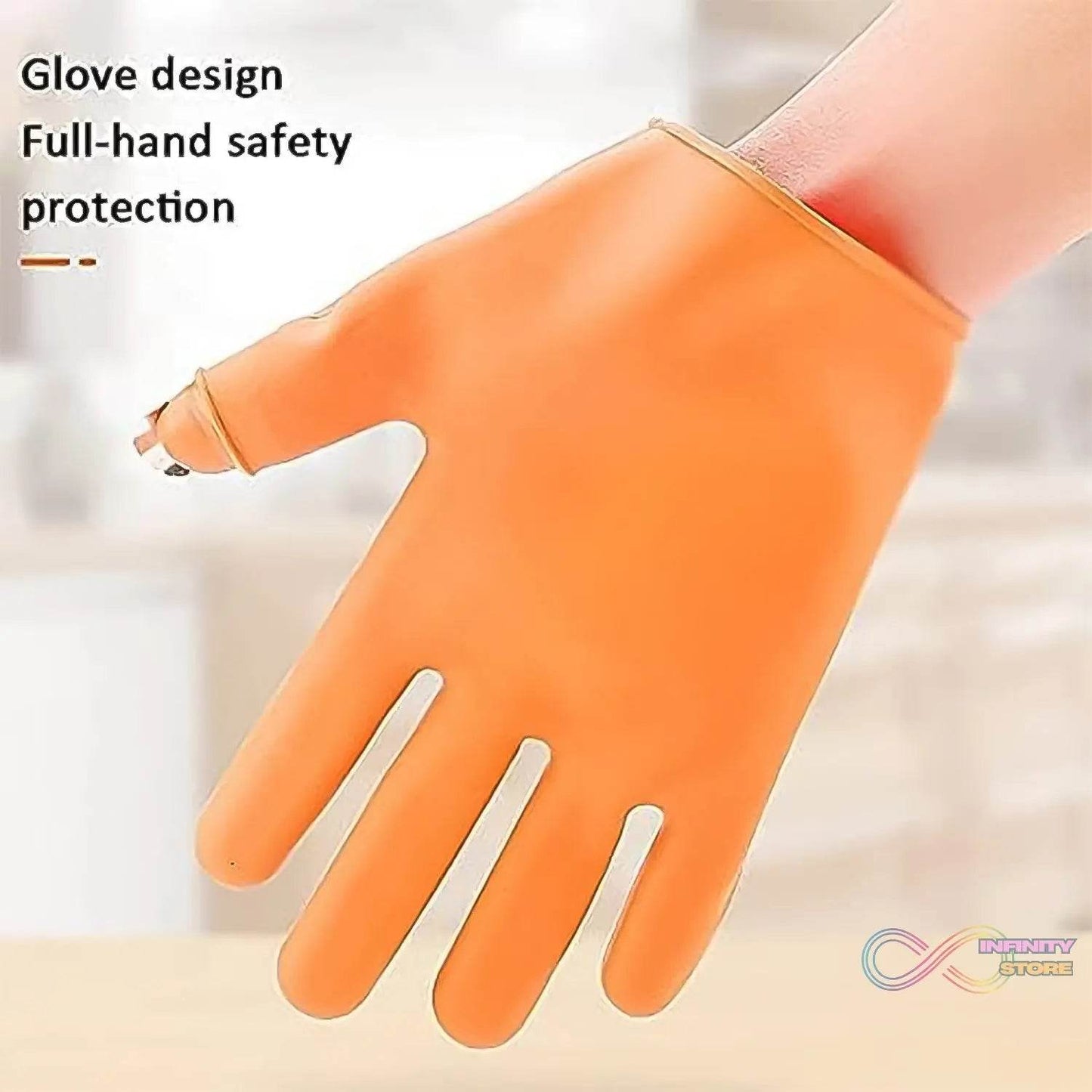 Gloves Silicone Thumb Knife Finger Protector - infinityexculsivestore.com