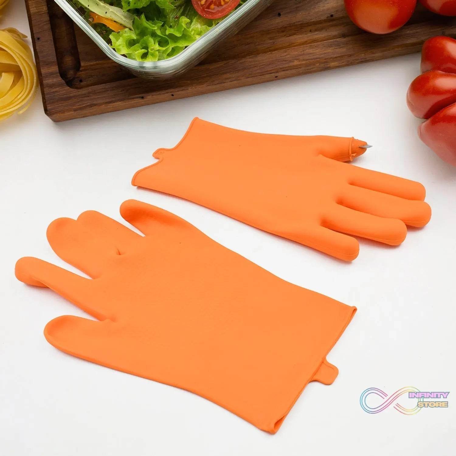 Gloves Silicone Thumb Knife Finger Protector - infinityexculsivestore.com
