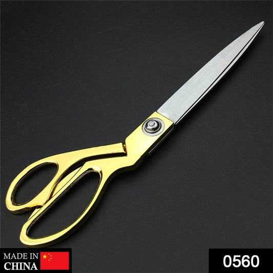 Gold Plated Professional Cloth Cutting Scissor - infinityexculsivestore.com