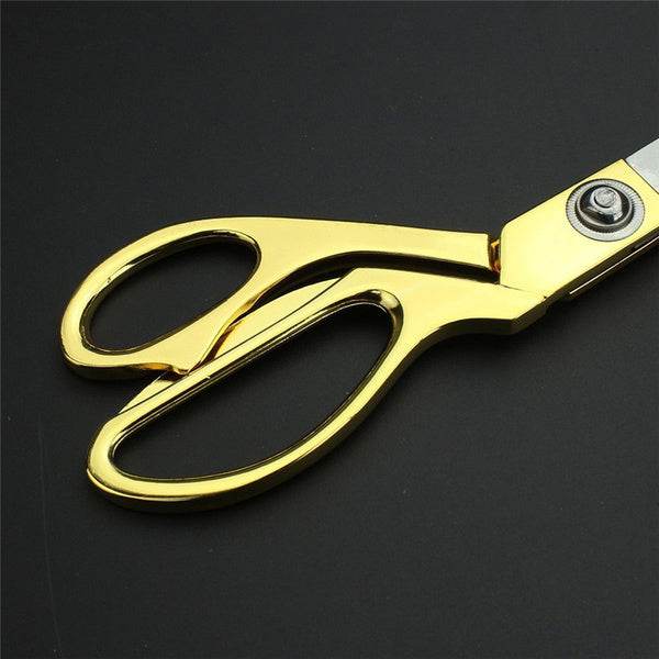 Gold Plated Professional Cloth Cutting Scissor - infinityexculsivestore.com