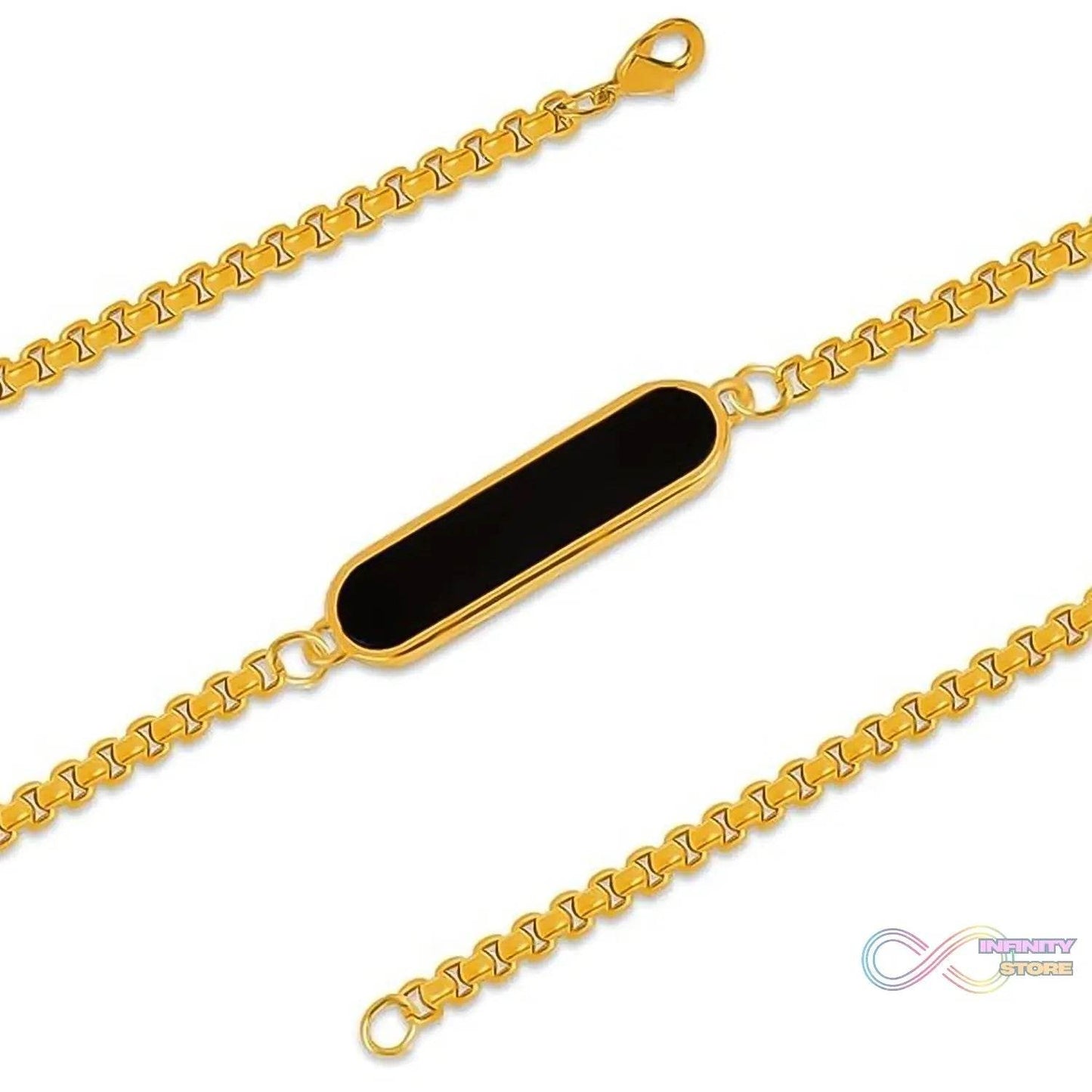 Golden Bracelet, Gift Bracelet (1 Pc) - infinityexculsivestore.com