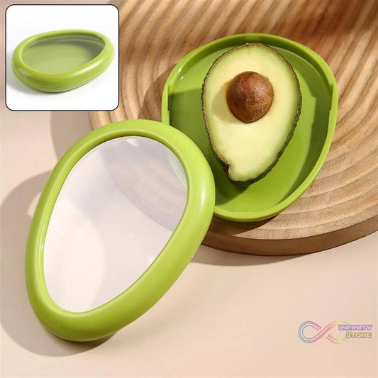 Green Oval Shape Vegetable Container Premium Fruits Saver Keeper (1 Pc) - infinityexculsivestore.com
