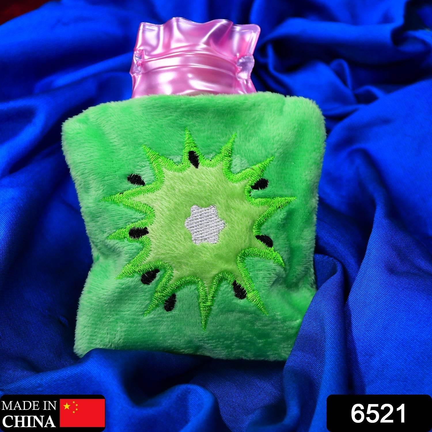 Green sun small Hot Water Bag with Cover for Pain Relief, Neck, Shoulder Pain and Hand, Feet Warmer, Menstrual Cramps. - infinityexculsivestore.com