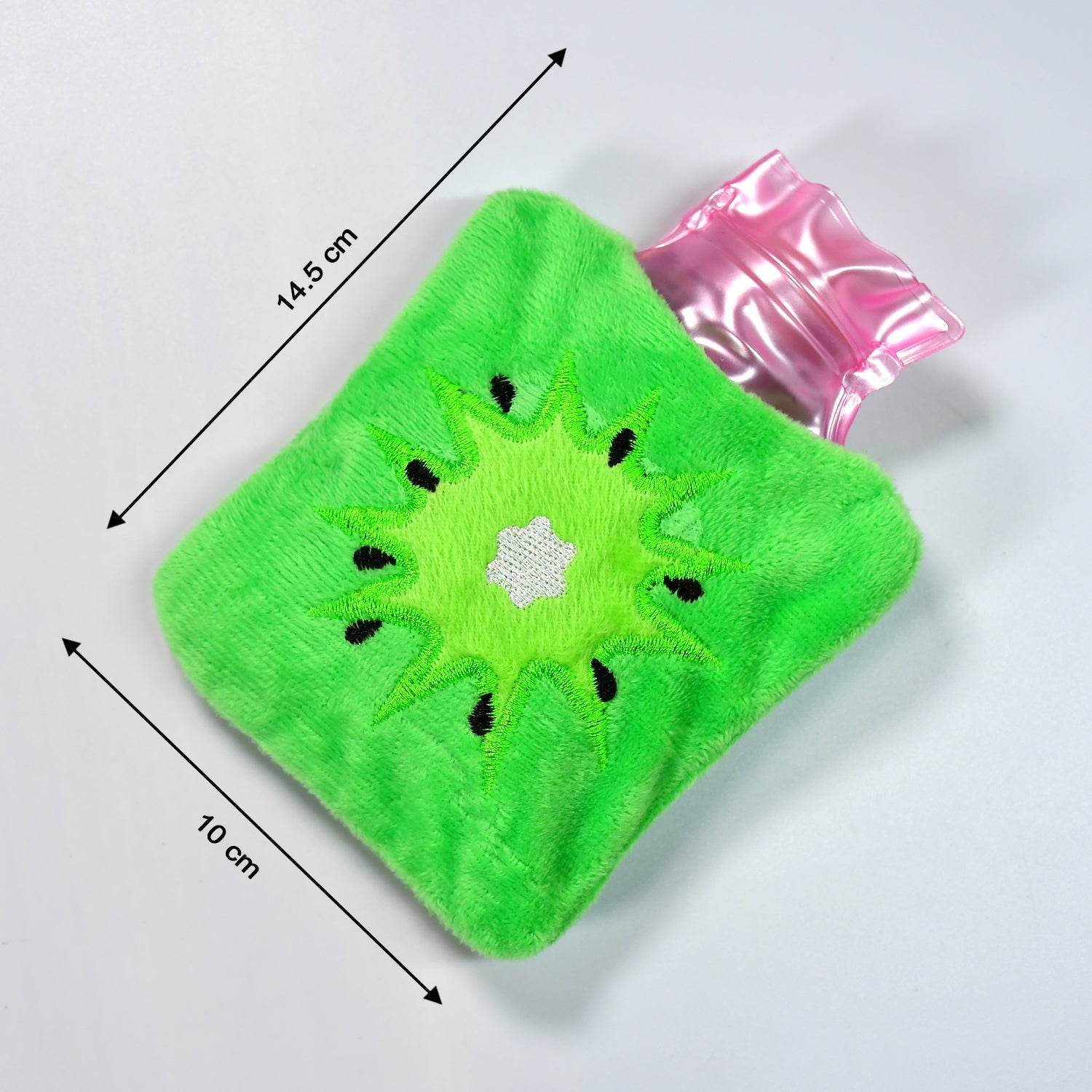 Green sun small Hot Water Bag with Cover for Pain Relief, Neck, Shoulder Pain and Hand, Feet Warmer, Menstrual Cramps. - infinityexculsivestore.com