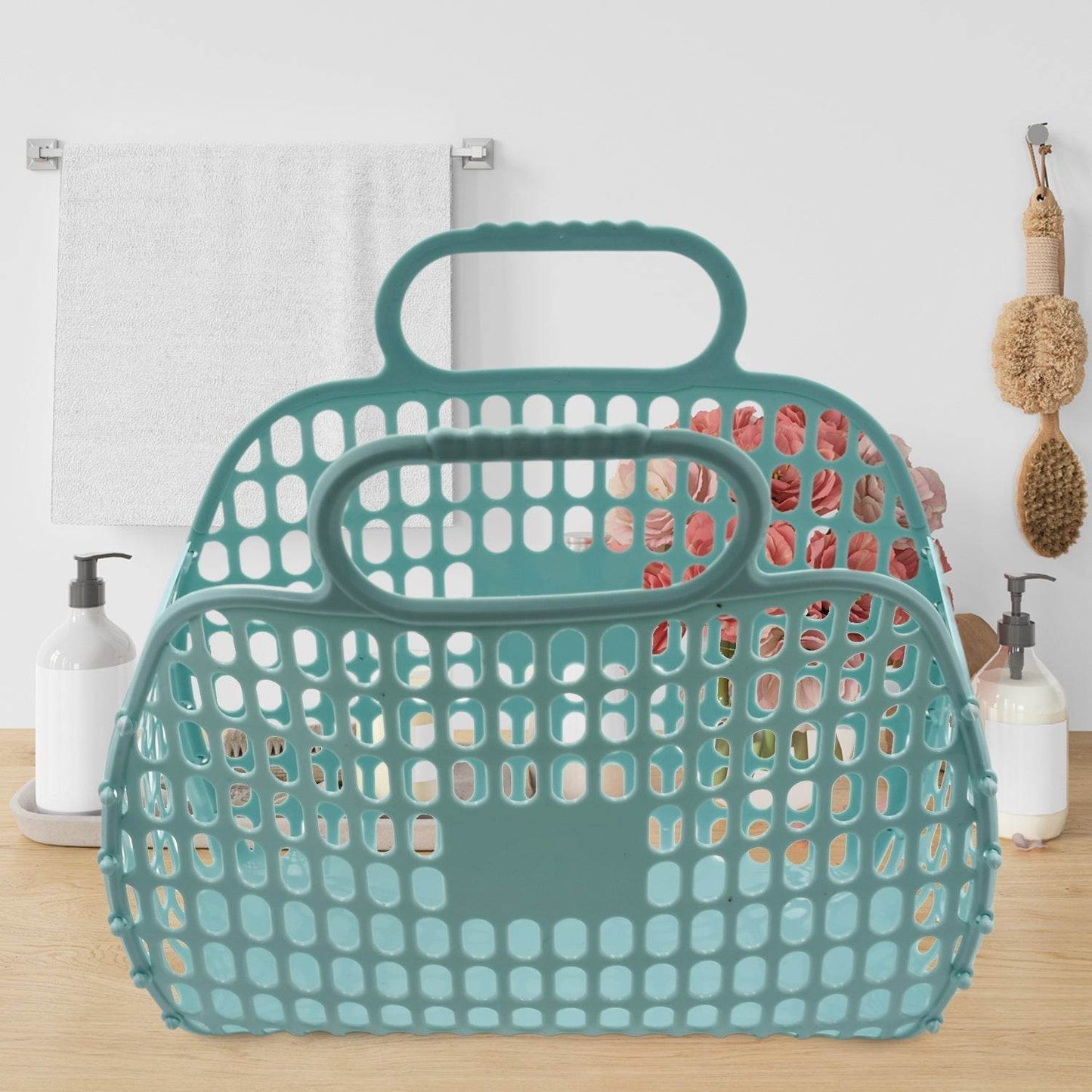 Grocery Vegetable Foldable Smiley Non-Woven Fabric Shopping Bag - infinityexculsivestore.com