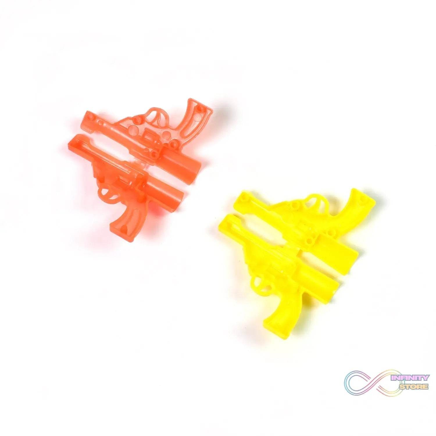 Gun Shape Pencil Top For Kids Office, Small Gun Toy (1 Pc / Mix Colour & Design) - infinityexculsivestore.com