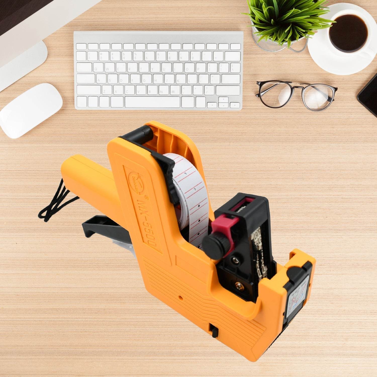 HAND HELD PLASTIC 8 DIGITS PRICE LABEL TAG GUN WIDELY USED IN DEPARTMENTAL STORES AND MARKETS FOR PRICE TAGGING AMONG CUSTOMERS. - infinityexculsivestore.com