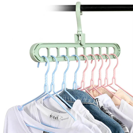 HOLE PLASTIC HANGER HANGING HOOK INDOOR WARDROBE CLOTHES ORGANIZATION STORAGE BALCONY WINDOWSILL SUIT RACKS - infinityexculsivestore.com