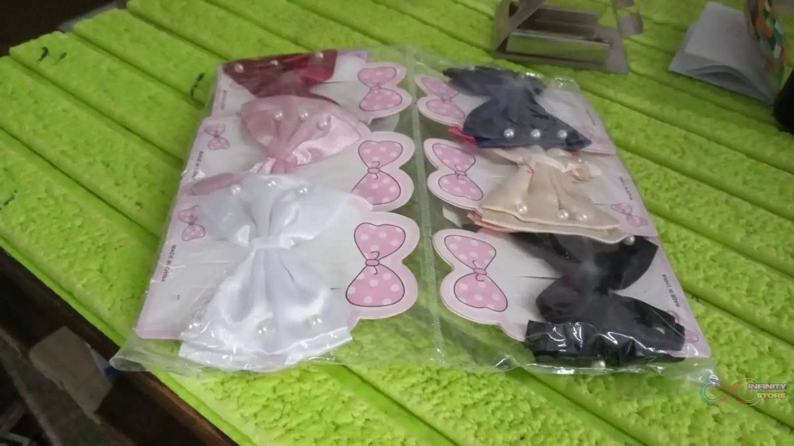 Hair Bow Knot Clip Suitable For Girls (1 Pc / Multicolour) - infinityexculsivestore.com