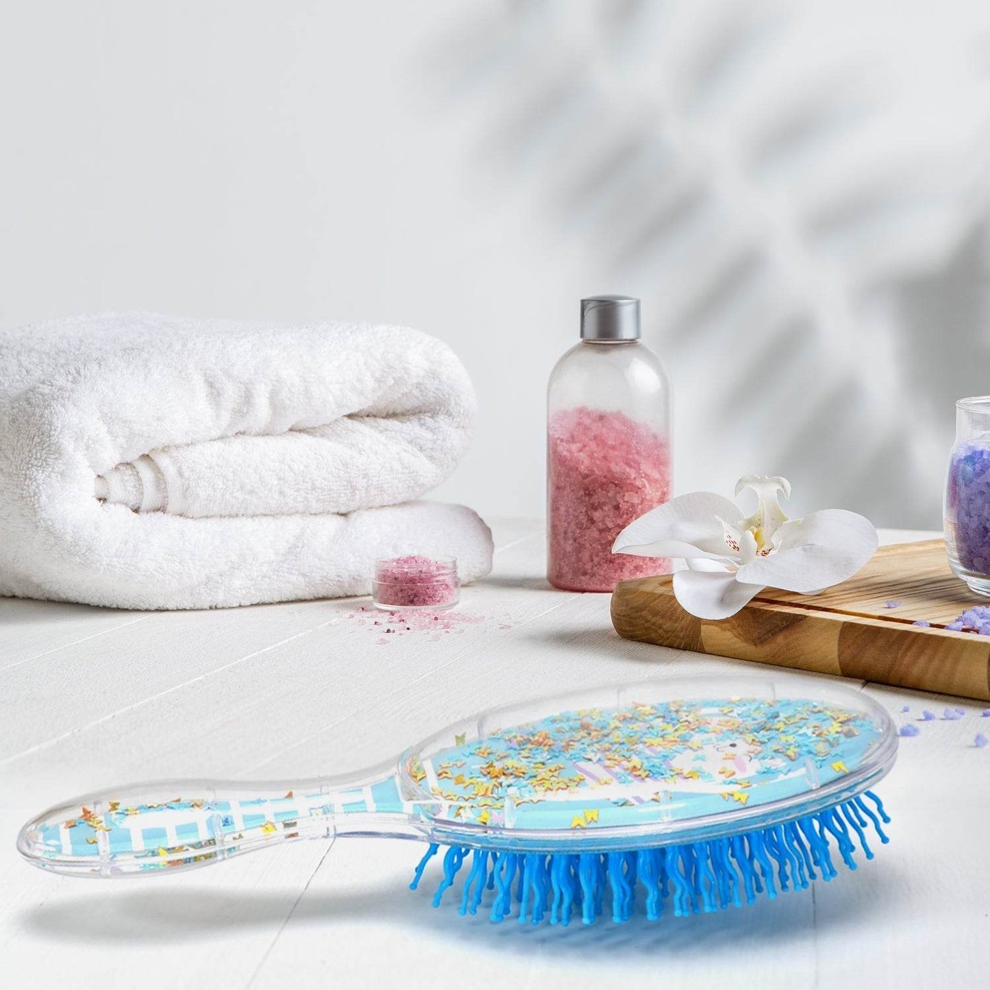 Hair Brush for Kids Detangling Anti - static Soft Massage for Braids Curly Straight Long or Short Wet Or Dry Hair (Multi - Design) - infinityexculsivestore.com