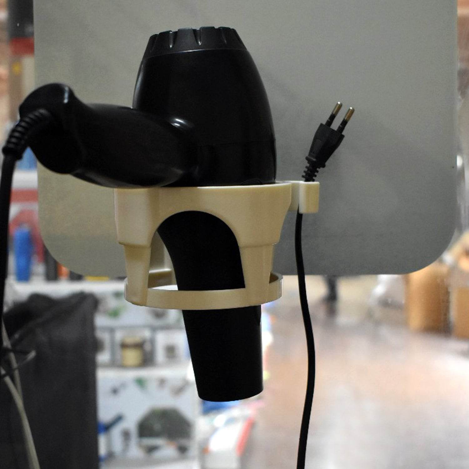 Hair D Holder W Suction used in all kinds of household and official places specially by women's and girls for their hair. - infinityexculsivestore.com