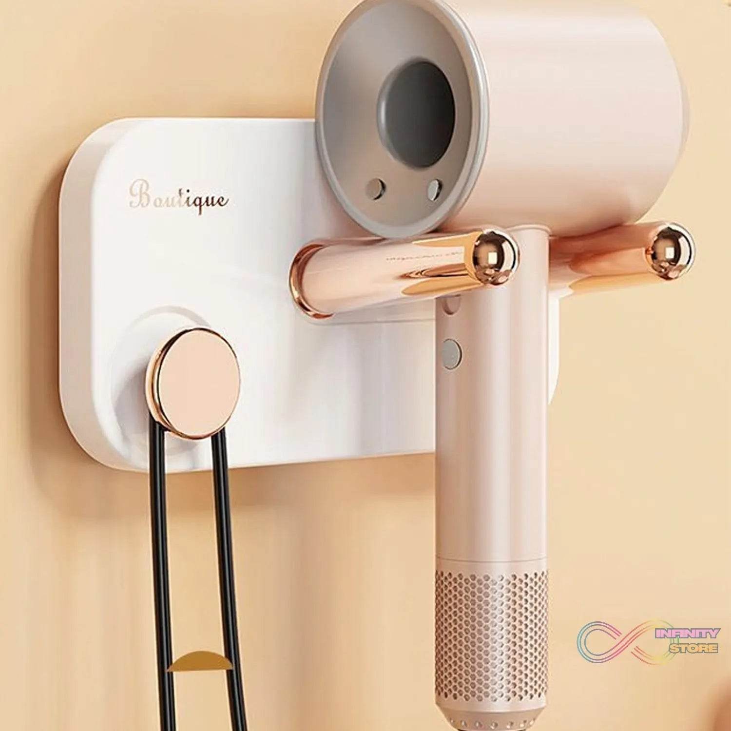 Hair Dryer Wall Mount, Self Adhesive Hair Dryer Holder (1 Pc) - infinityexculsivestore.com