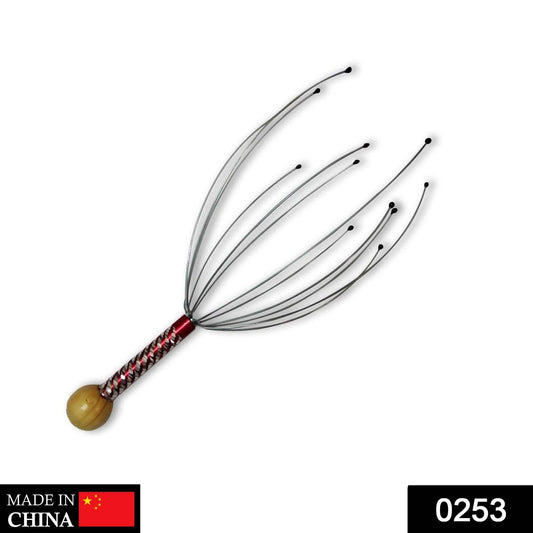 Hand Held Scalp Head Massager Stress Relief - infinityexculsivestore.com
