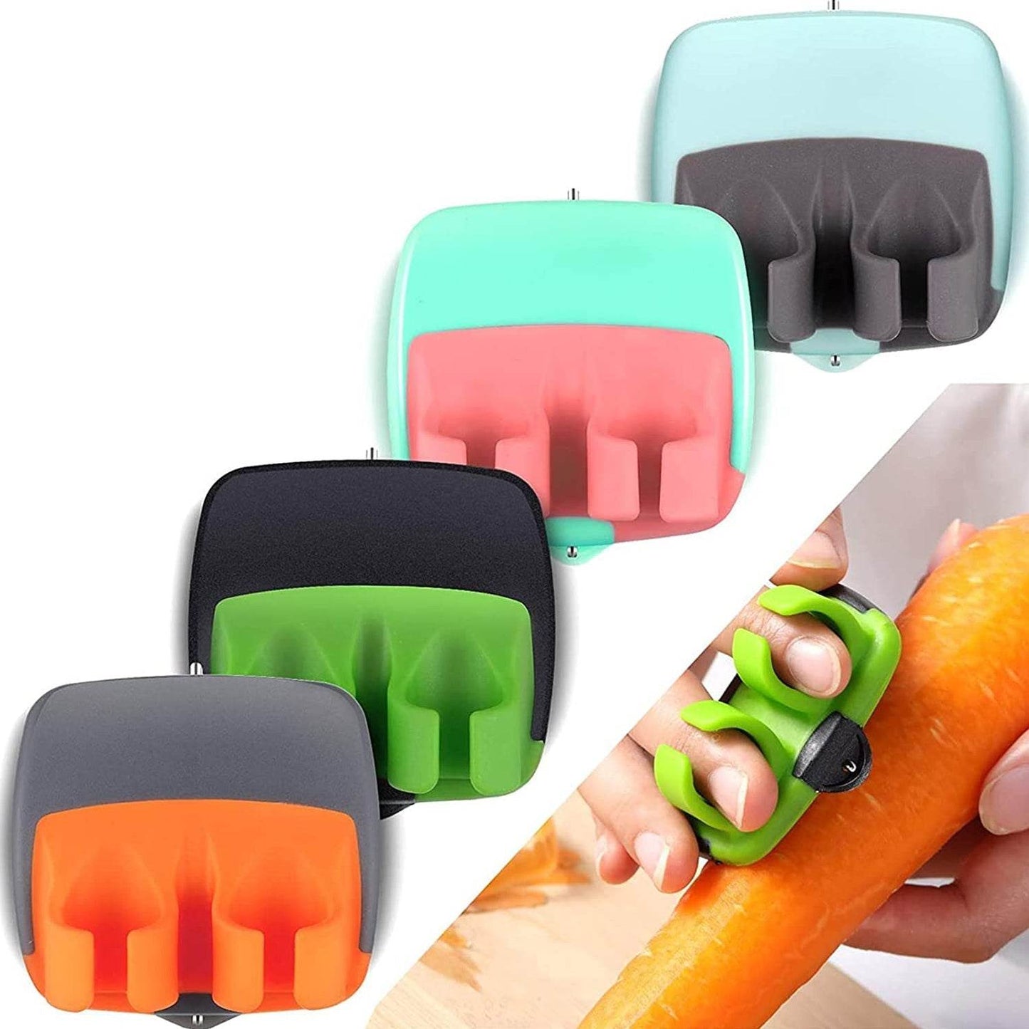 Hand Palm Peeler with Rubber Grip for Fruits & Vegetables - infinityexculsivestore.com